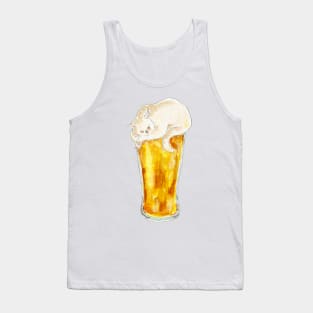 Beer Cat Tank Top